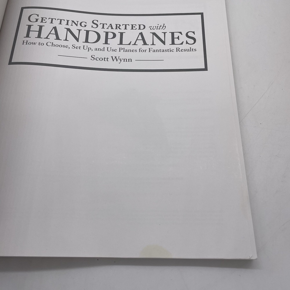 Getting Started with Handplanes: How to Choose, Set up, & Use Planes Scott Wynn - Picture 5 of 6